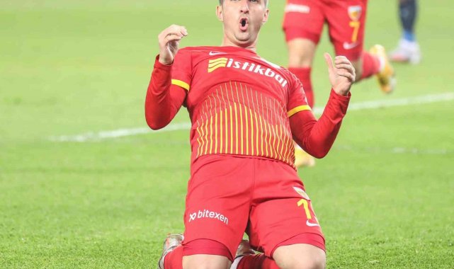 Kayserispor'un 1000. golünü atan Gavranovic: