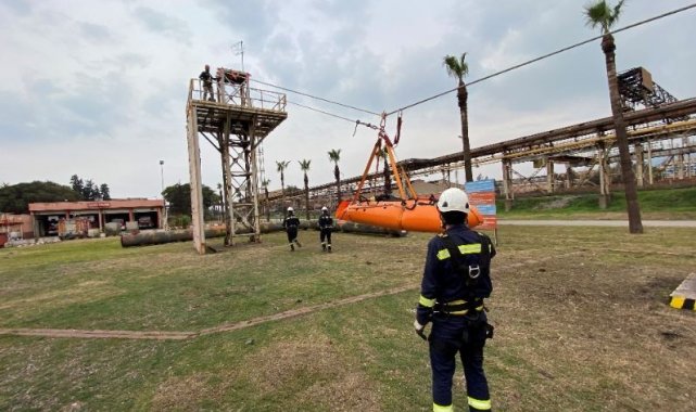 Kocaeli itfaiyesinden Hatay'da eğitim
