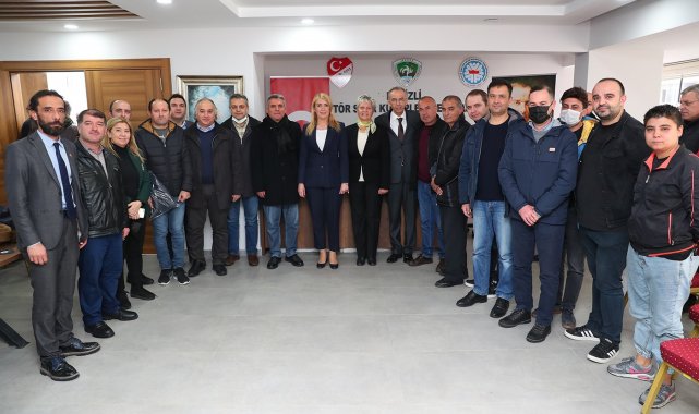 Merkezefendi'den spor paydaşlarına destek