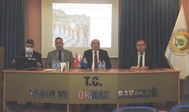 Mersin'de orman zararlılarıyla mücadele semineri