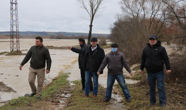 Trakya'da dereler taştı