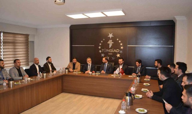 TÜMSİAD Kayseri Şubesi'ne ziyaretler sürüyor
