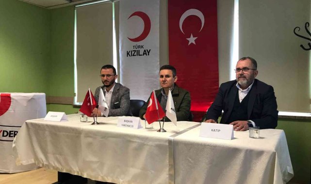 Türk Kızılay Pamukkale'de bayrak değişimi yaşandı