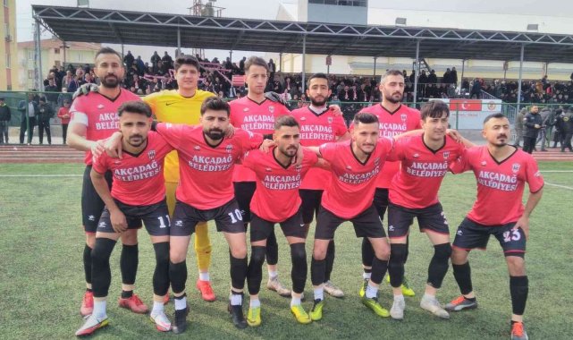 Akçadağspor, play-off'un ilk maçında galip