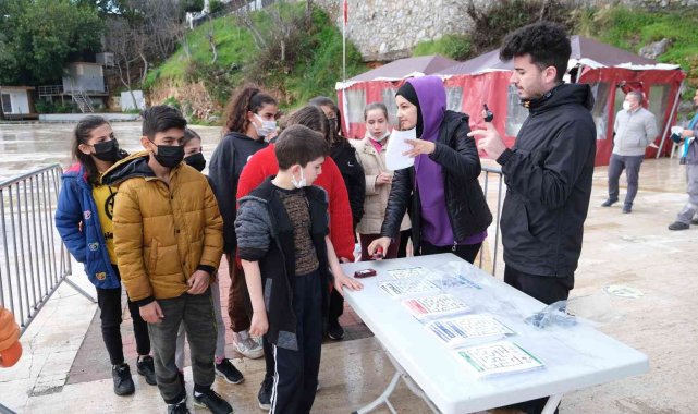 Alanya'da labirent oryantiring etkinliği