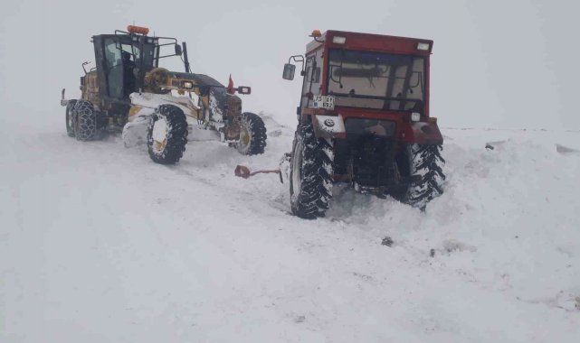 Ardahan'da kar yeniden etkisini arttırdı: 56 köy yolu ulaşıma kapandı