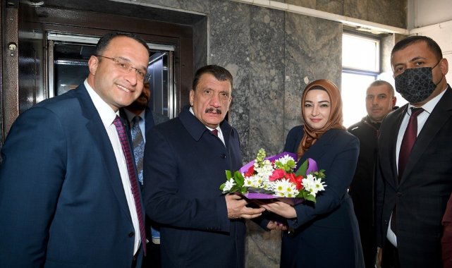 Başkan Gürkan'dan ''hayırlı olsun'' ziyareti