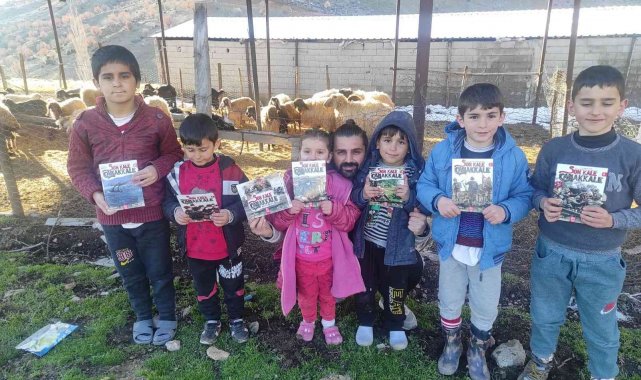 Batman'da çocuklara Çanakkale ruhunu anlatan kitaplar dağıtıldı