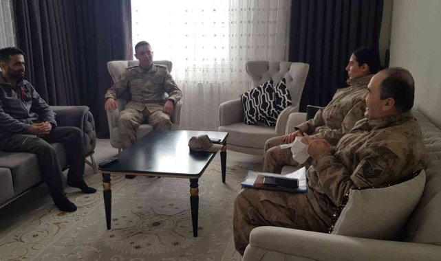 Bingöl'de jandarma, şehit aileleriyle bir araya geldi