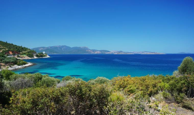 Bodrum'da deniz pırıl pırıl oldu