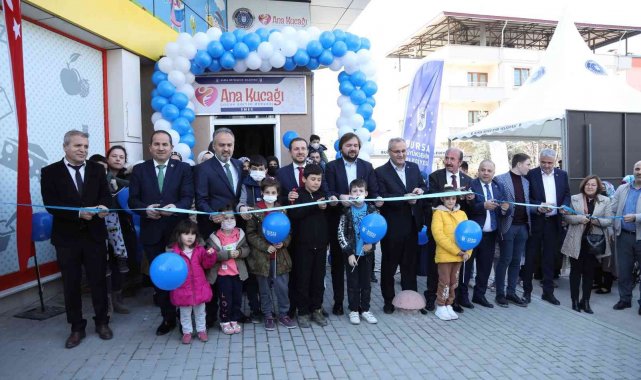 Bursa Büyükşehir'den Ana Kucağı eğitim merkezleri zincirine yeni halka