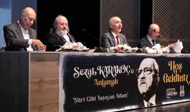 Büyükşehir Şair Sezai Karakoç'u andı