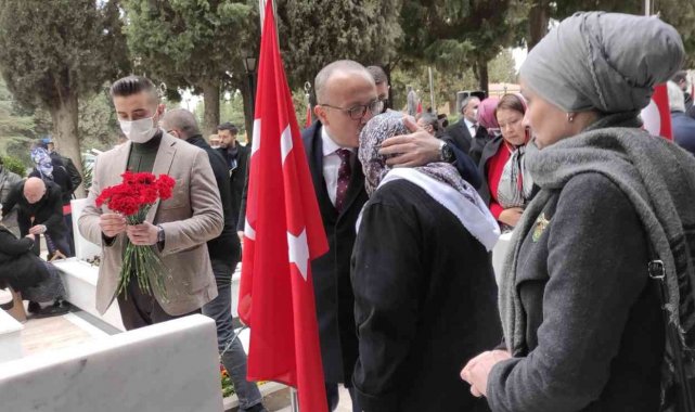 Denizli'deki 18 Mart anma törenlerinde duygusal anlar yaşandı