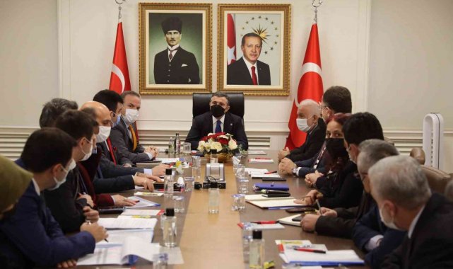 Düzce'nin 2022 yatırımları görüşüldü