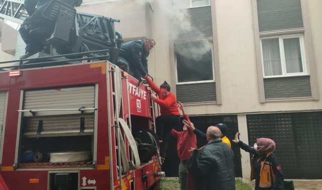 Edremit'te yangında can pazarı...