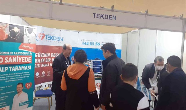 Fuarda Özel Denizli Tekden Hastanesi'ne yoğun ilgi