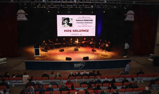 Gazelhan Tenekeci Mahmut eserleri ile anıldı