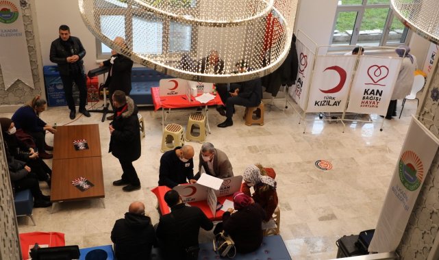 İlkadım'dan Kızılay'a kan desteği