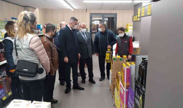 İzmir'de marketlerde yağ denetimi