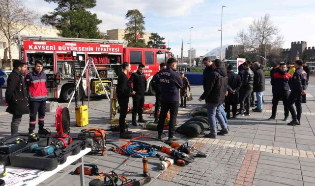Kayseri'de afet farkındalığı artırılıyor