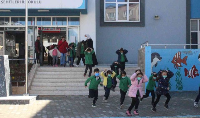 Kilis'te deprem tatbikatı