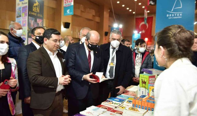 KKTC Cumhurbaşkanı Tatar: "Kepez Kitap Fuarı'ndan ilham aldım"