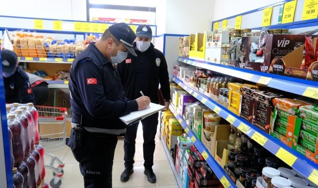 Kocasinan'da Ramazan öncesi zabıta ekiplerinden denetim