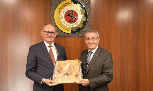 Kosova Ferizaj Belediye Başkanı iş birliği için Samsun'da