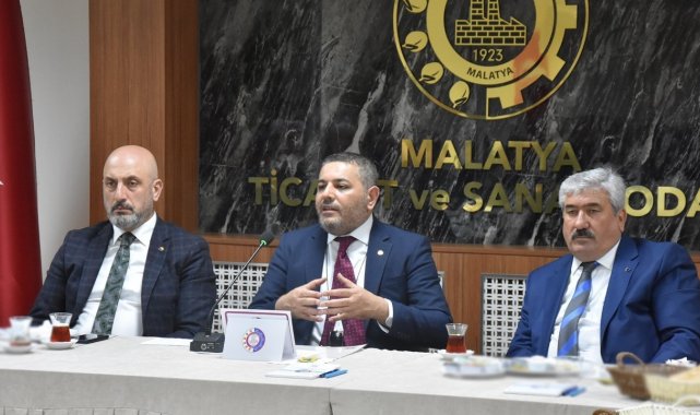 Malatya TSO'da hafriyatçı ve iş makinecilerin sorunları konuşuldu