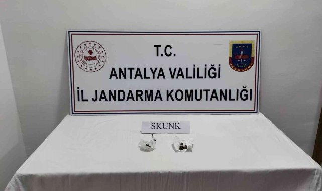 Manavgat'ta uyuşturucu operasyonu