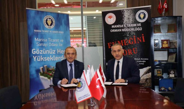 Manisa'da 'Ekmeğini koru' projesi imzalanan protokolle başladı