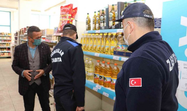 Mersin'de stok yağ ve fahiş fiyat denetimi