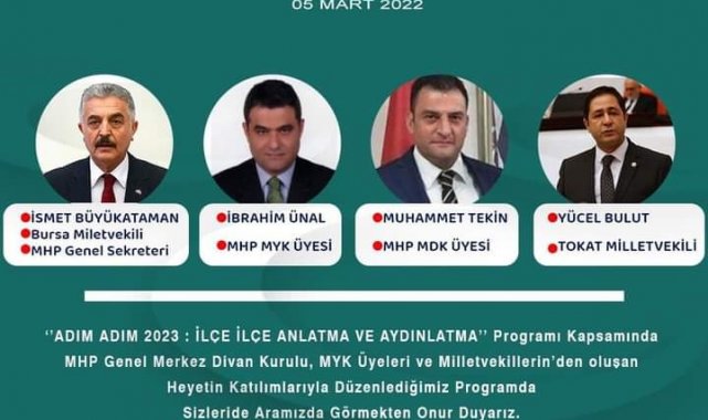 MHP'liler Bandırma'da toplanacak