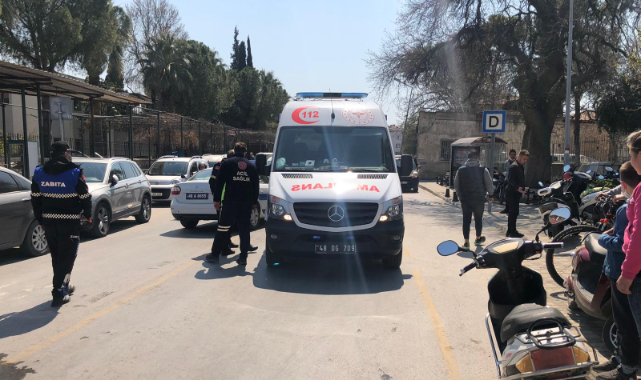 Milas'ta Trafik Kazası : 1 Yaralı