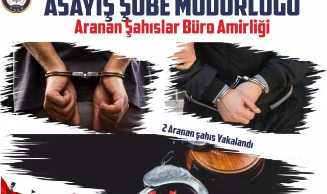 Nevşehir'de aranan iki şahıs yakalandı