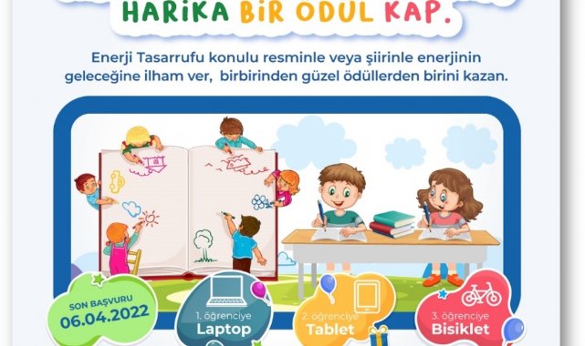 OEDAŞ Bilecik'te "Enerji Tasarrufu ve verimliliği" konulu resim ve şiir yarışması düzenliyor