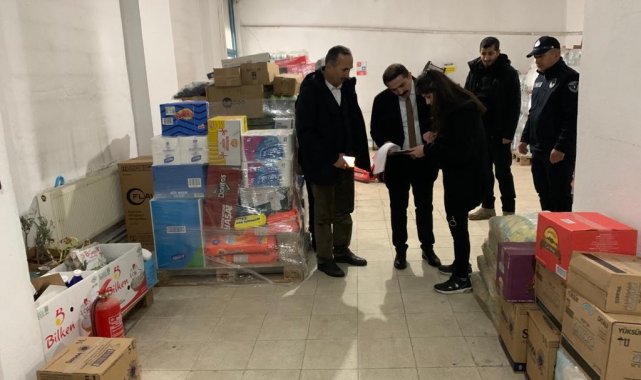 Şemdinli'de marketler denetlendi