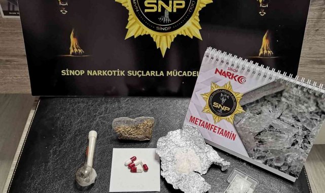 Sinop'ta uyuşturucu operasyonu