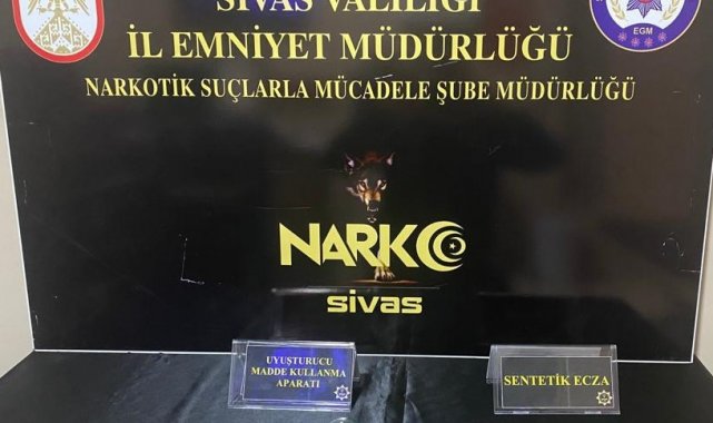 Sivas'ta narkotik operasyonları hız kesmeden devam ediyor