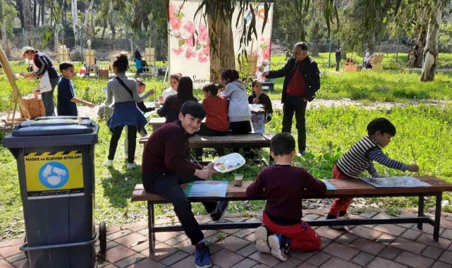 Tarsus Gençlik Kampı'nda sanat etkinliği