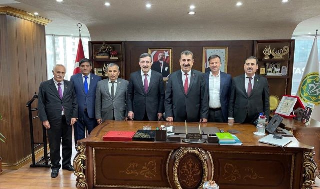 TBMM Plan ve Bütçe Komisyonu Başkanı Yılmaz'dan TÜDKİYEB'e Ziyaret
