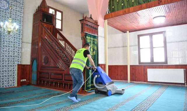 Yakutiye'de Ramazan temizliği başladı