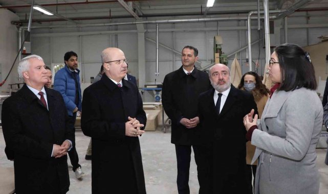YÖK Başkanı Özvar, Kayseri Üniversitesi'ni Ziyaret Etti