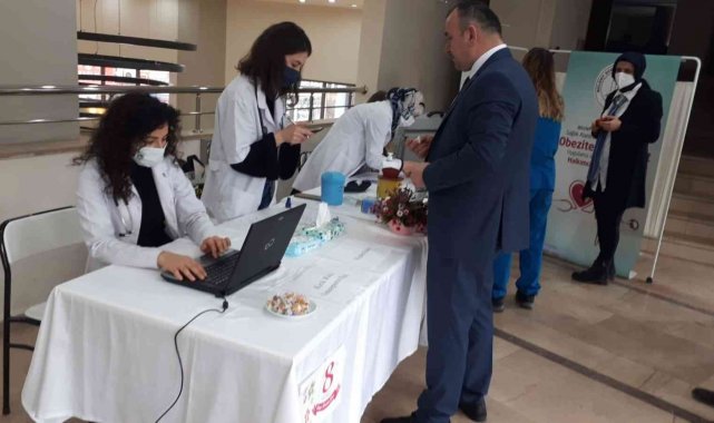 Zonguldak'ta belediye çalışanları sağlık taramasından geçirildi