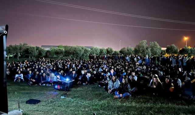 ADÜ Botanik Bahçesi'nde film gösterimi gerçekleşti