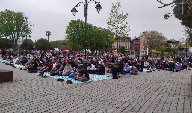 Ayasofya'da bir ilk yaşandı