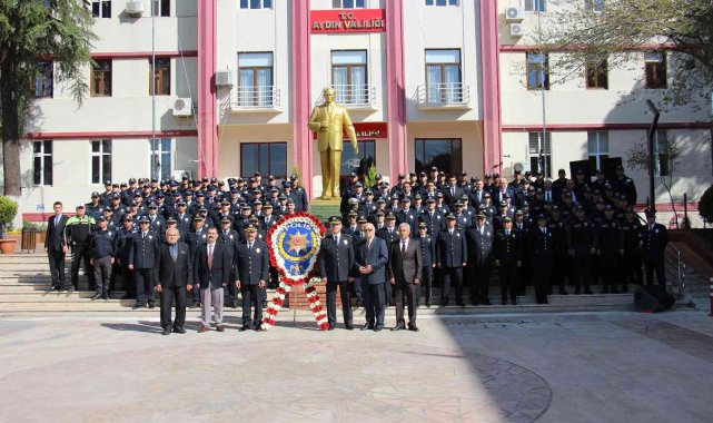 Aydın'da Polis Haftası törenlerle kutlanıyor