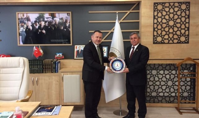 Başkan Teke'den, İl Müftülüğüne ziyaret