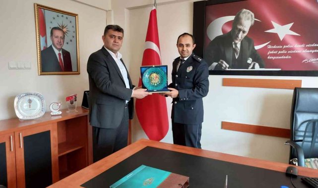 Belediye Başkanı Gürel'den İlçe Emniyet Amirliğine Polis Haftası ziyareti