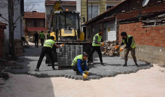 Bilecik'te 18 bin metrekarelik alanda kilit parke çalışması tamamlandı